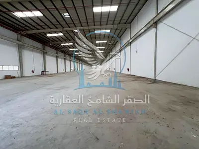 Brand New Warehouses in Al Sajaa 60000 Sq Ft Full Fire System Large Parking Area Easy Truck Access Flexible Payment Terms