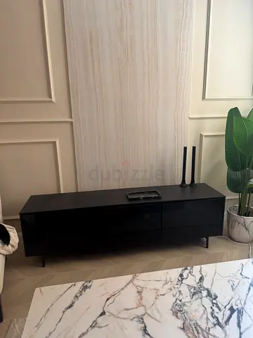 Tv unit black