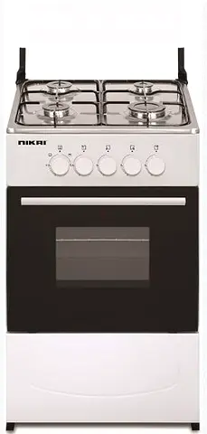 Nikai 4-Burner Gas Cooker with Oven - Good Working Condition