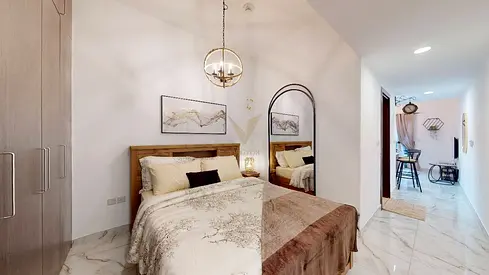 Fully Furnished Studio | Modern Layout | Pool View