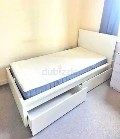 Ikea Single Bed with mattress available in perfect condition