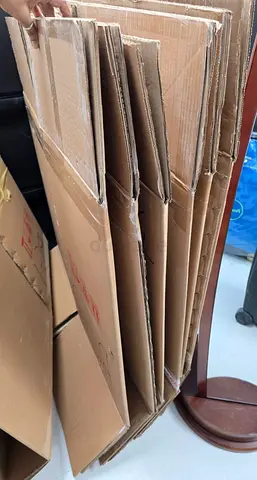 Cardboard boxes