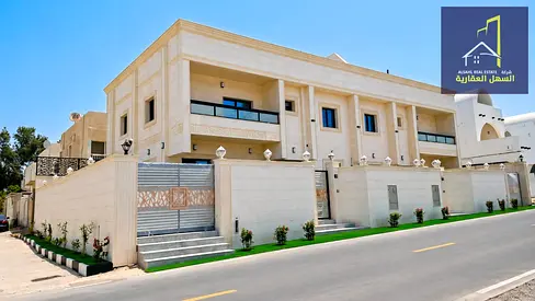 Two Adjacent Villas for Sale in Al Heera Close to the Beach 12 Bedrooms