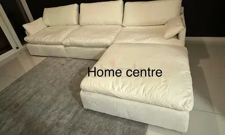 Home centre white cloud sofa
