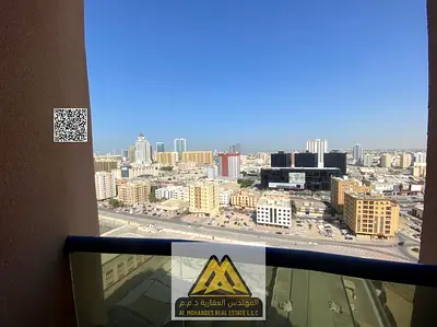 استوديو ببلكونة مميز للإيجار السنوي في النعيمية تاور C مع بلكونة وباركن مجاني