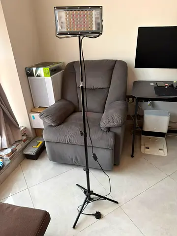 Adjustable LED Grow Light on Tripod Stand - Good Condition