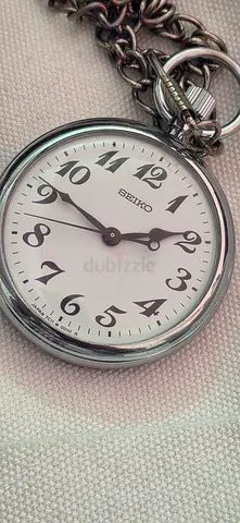 Seiko pocket watch quartz Japanese