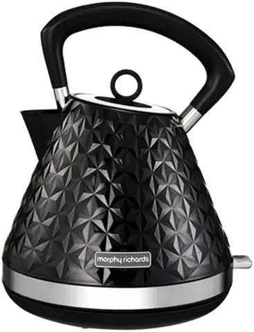 Morphy Richards Electric Kettle - 1.7L, Black Diamond Finish