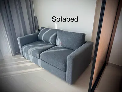 Almost brand new IKEA vimle two seater sofabed