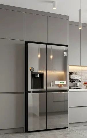 LG Side-by-Side Refrigerator – Latest Model | Water Dispenser & Ice Maker | Like New