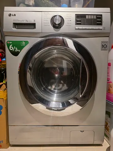 LG Front Load Washing Machine and Dryer 6kg