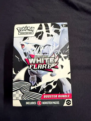 Pokémon TCG White Flare Booster Bundle – Sealed, Includes 5 Booster Packs