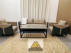 Furnished one-bedroom apartment for monthly rent in Ajman Corniche First occupant | Brand new hotel-