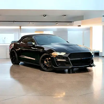 AED 1,399 / Month | 0% Down Payment | Ford Mustang EcoBoost Premium Convertible | 2022 | Excellent C
