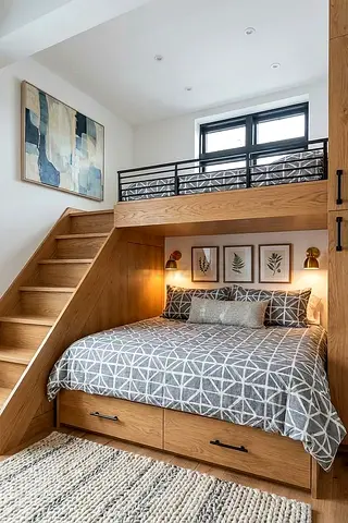 kids bunker bed