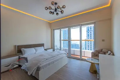 Palm Views | Fully Upgraded | Maid Room + Balcony | Furnished