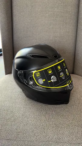 BMW M Pro Race Helmet – Triple Black – Size M – Brand New with Tags