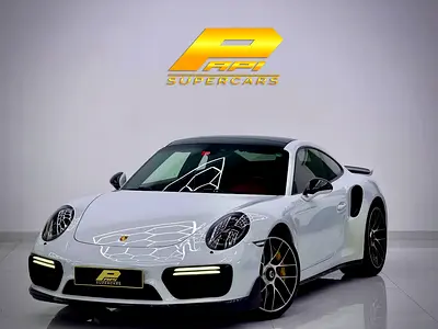 Porsche 911 Turbo S 2017 | GCC Specs | Al Nabooda Full Service History