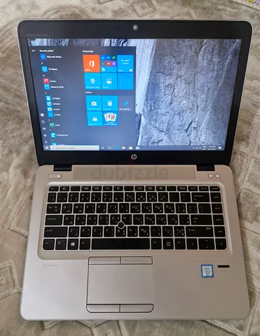 HP EliteBook 840 G3 Core i5-8GB RAM 256GB SSD NVME- 14"display Win 10 original charger good battery
