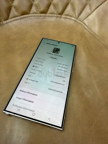 SAMSUNG S24 ULTRA 256 PHYSICAL DUAL PTA APPROVED
