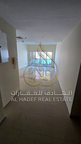 شقة غرفة وصالة للإيجار السنوي في الراشدية 3 – حمامان، بلكونة، خزائن بالحائط، 32 ألف درهم وقريبة من أبراج عجمان وان وداي تو داي