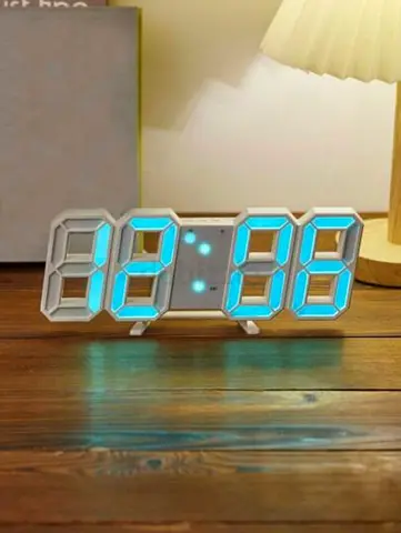 Modern 3D Digital LED Wall and Table Clock