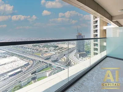 Unfurnished 1 Bedroom | Huge Balcony | High Floor