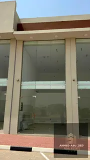 Commercial shops for annual rent in Al Helio 1, Ajman, 1,615 sq ft, multiple shops available, prime