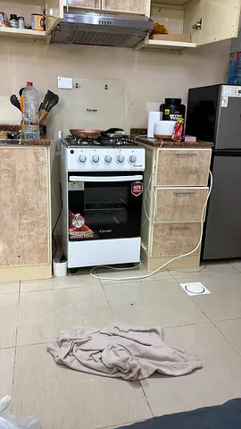 Used 4-Burner Freestanding Gas Cooker with Oven - Good Working Condition