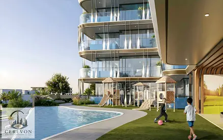 2BR + Maid + Private Pool | 1,391.13 Sq. Ft. | AED 3.81M | Ocean Bay by Samana