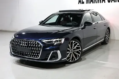 Pristine 2022 Audi A8 L 55 TFSI quattro | GCC Specs | Low Mileage
