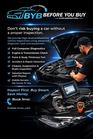Professional Car Inspection in Dubai | Before You Buy – BYB