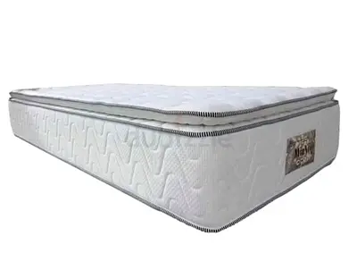 Single spring top memory foam mattress
