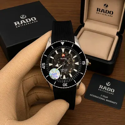 MasterCopy - Rado Captain Cook High-Tech Ceramic Skeleton watch