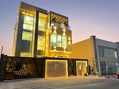 Modern luxury villa for sale in Ajman | 6 master bedrooms | Freehold | Ready to move in