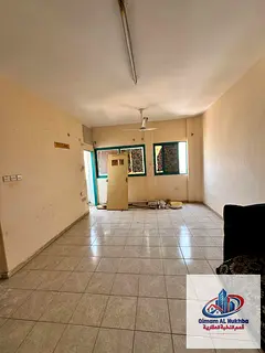 Largest studio in Al Butina with a balcony and a beautiful view, cheque deposit, flexible payment op