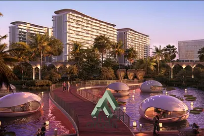 Iconic Commercial Landmarks at DAMAC Lagoons | Waterfront Lifestyle | Premium Office