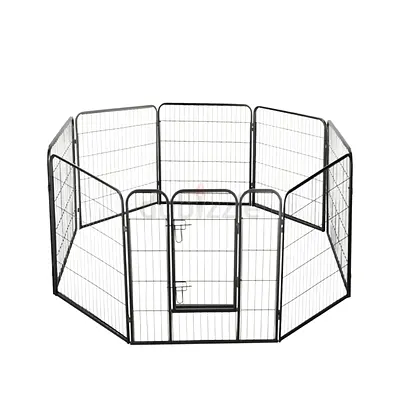 Cozy Paws Metal Foldable Pet Play Pen - 70x80 cm - Brand New