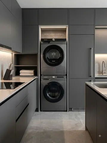 Samsung 9kg Washer & 9kg Dryer Set – Latest Model | Wi-Fi Technology | Gray