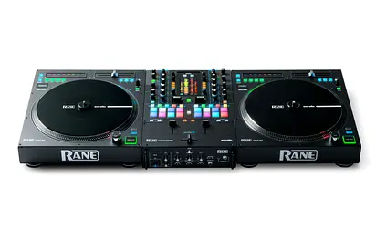 Rane Seventy-Two Mixer with Two Rane 12 Turntable-Style DJ Controllers - Professional Set