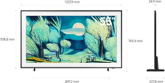 Samsung 55 inch The Frame LS03FAUXZ model 2025