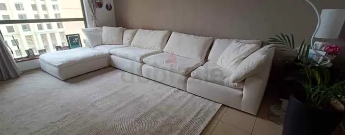 Top quality The Loom collection Feather filled with ottoman