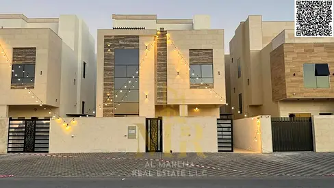 Luxury villa for sale in Al Helio 2 – Ajman | Registration and ownership fees included!** An excellent opportunity for ownership and family life in a