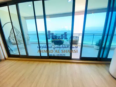 Fully Renovated 3BR + Maids Room || Direct Beach View || Chiller Free || Private Beach Access || All Amenities Free
