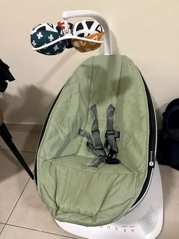 4moms mamaRoo Baby Swing - Green Fabric, Gently Used