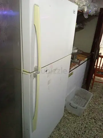 Used White Top-Freezer Refrigerator - Good Working Condition