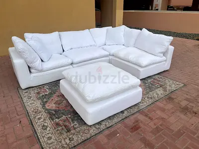5 piece the loom collection Feather filled with ottoman
