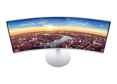 Samsung 34" Curved QLED Monitor (CJ79 Series - C34J791WTR) – Excellent Condition