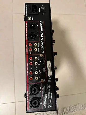 American Audio 14 MXR Professional 4-Channel DJ Mixer & MIDI Controller