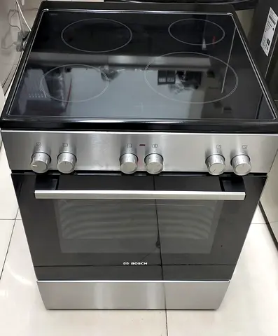 Bosch Electric Cooker 4 Burner 60 Cm Latest Model Oven With Fan